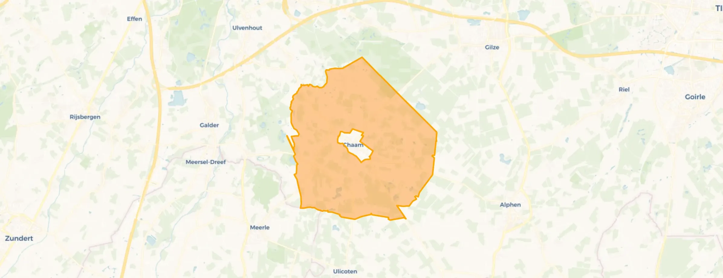 Buurt Buitengebied Chaam, Chaam