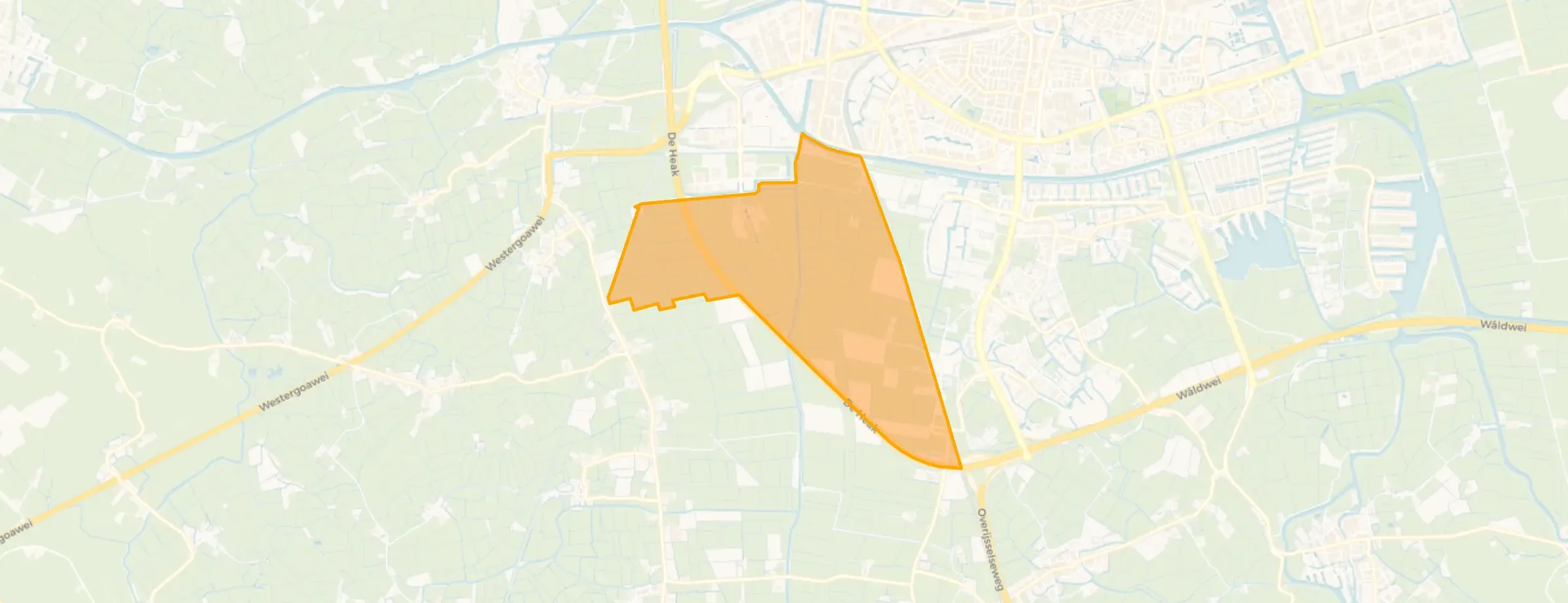 Buitengebied De Zwette