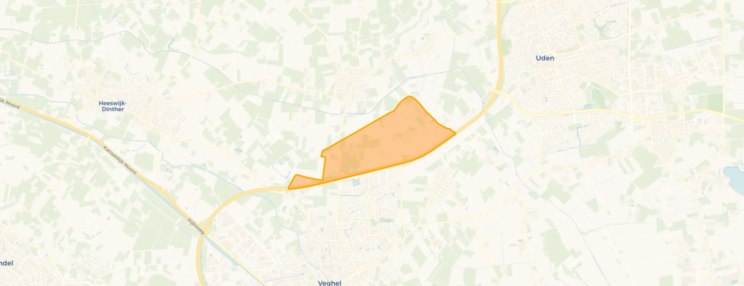 Buurt Buitengebied Driehuizen en Hazelberg, Veghel