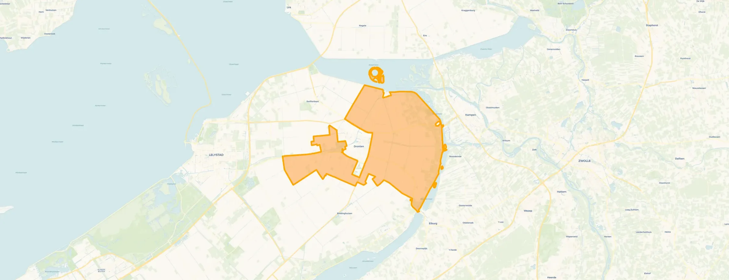 Buurt Buitengebied Dronten, Dronten