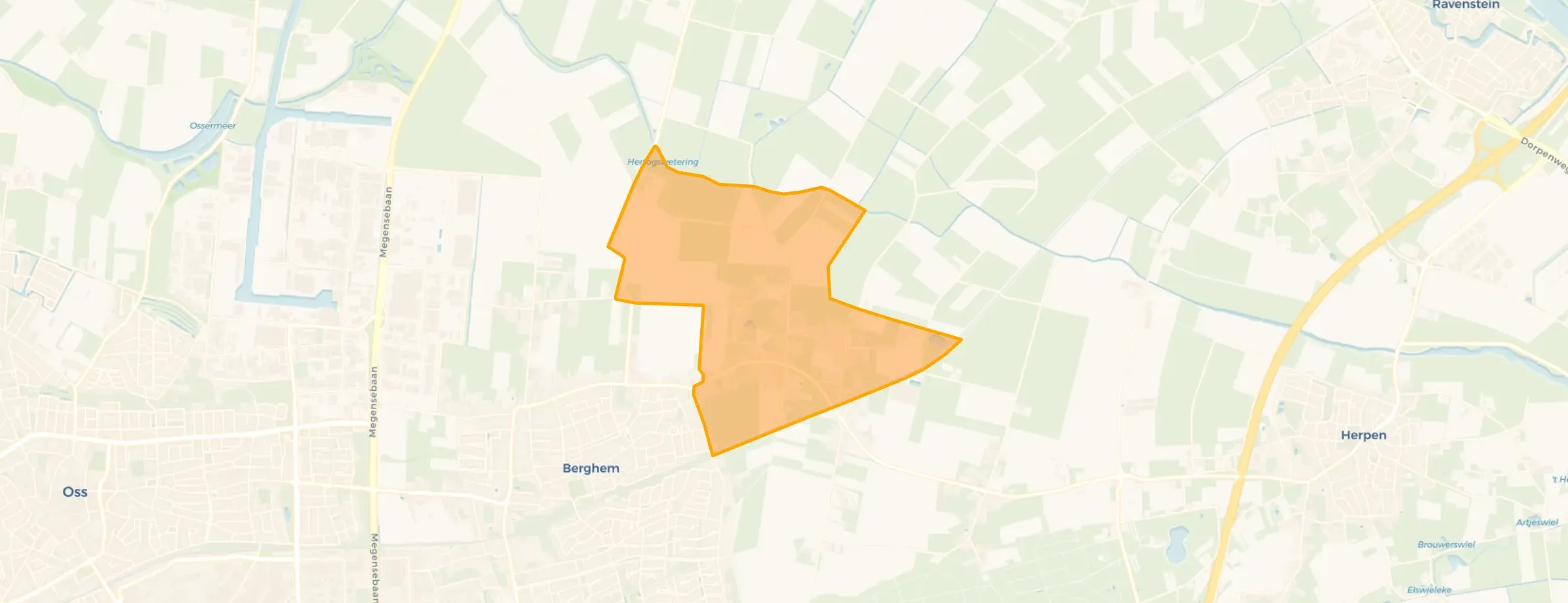 Buurt Buitengebied Duurendseind, Berghem