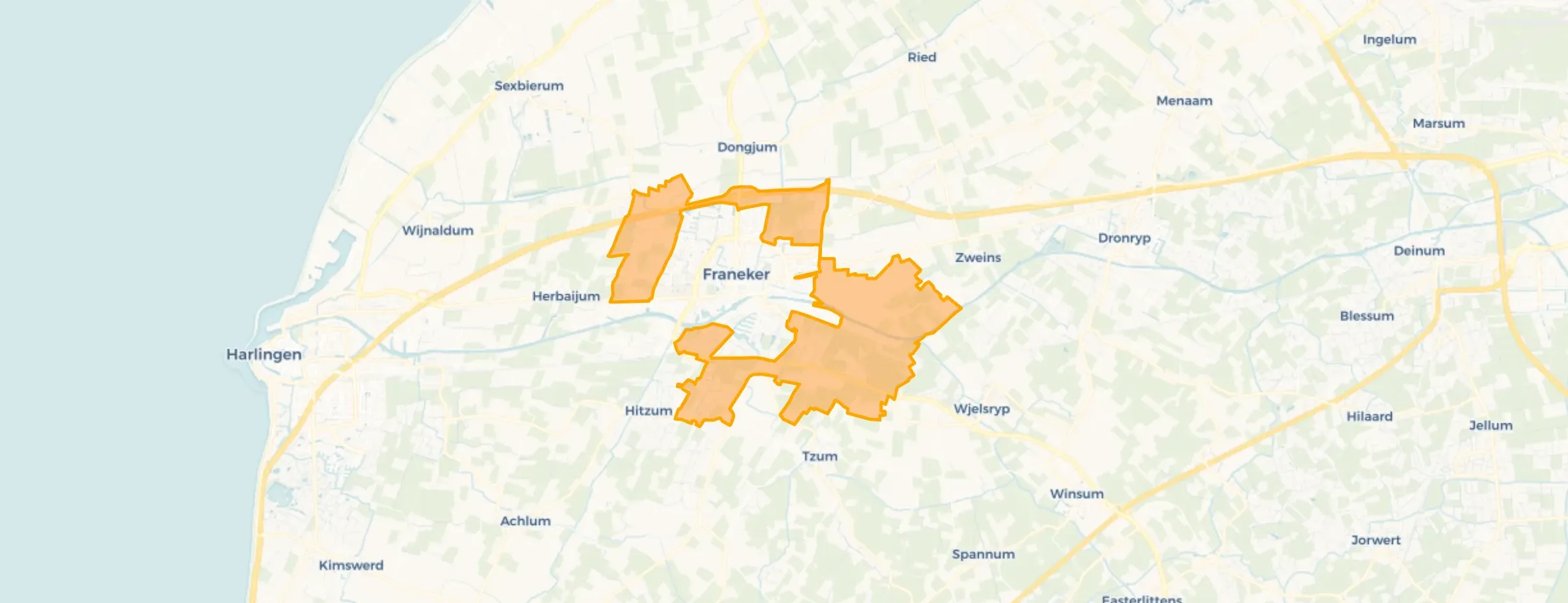 Buitengebied Franeker in Waadhoeke