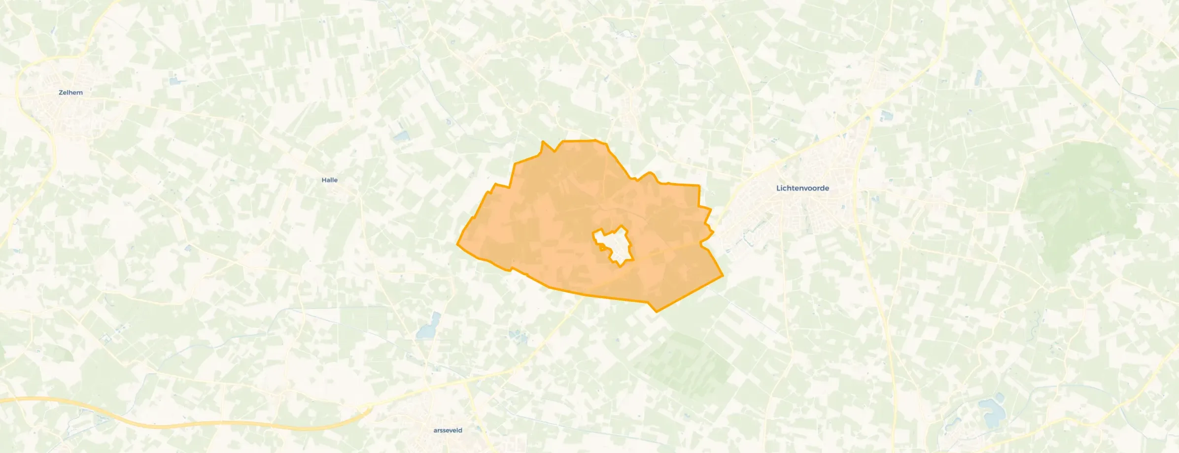 Buurt Buitengebied Harreveld, Harreveld