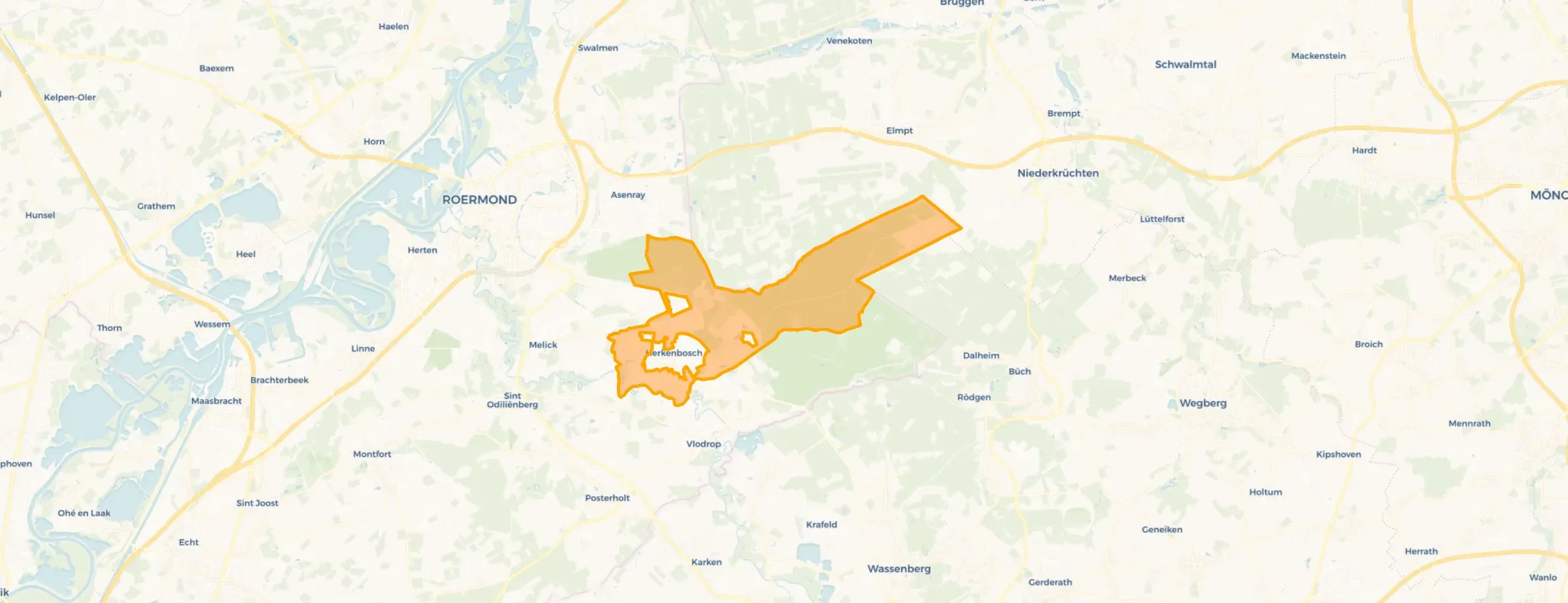 Buurt Buitengebied Herkenbosch, Herkenbosch