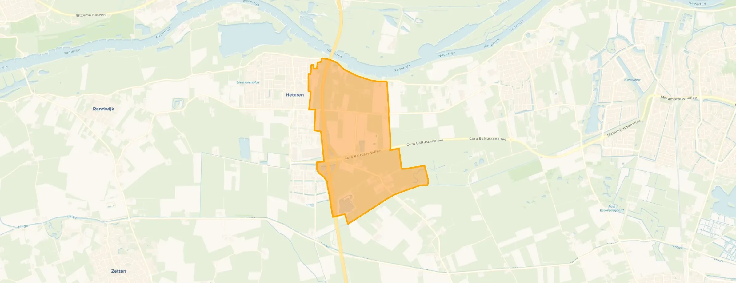 Buurt Buitengebied Heteren Uylenburg, Heteren