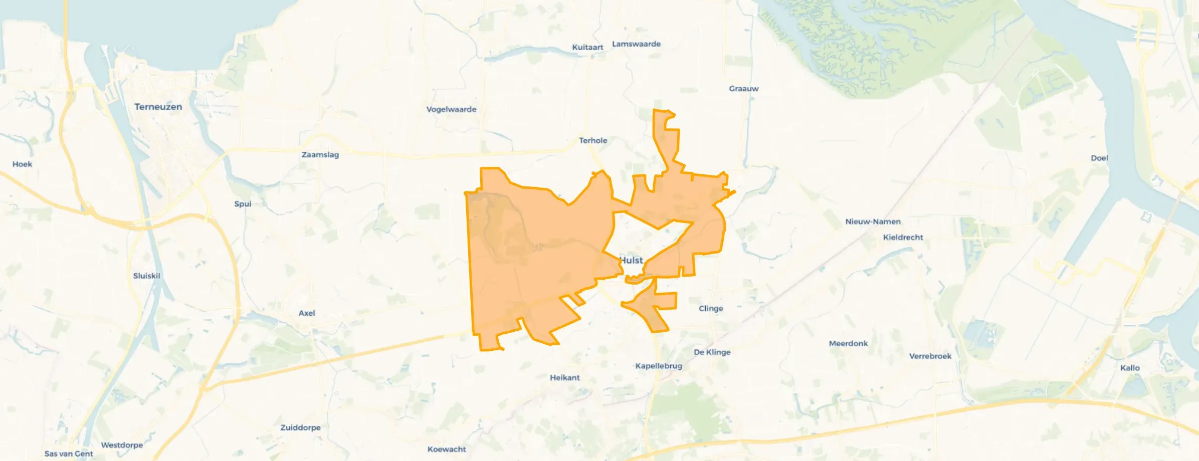 Buurt Buitengebied Hulst, Hulst