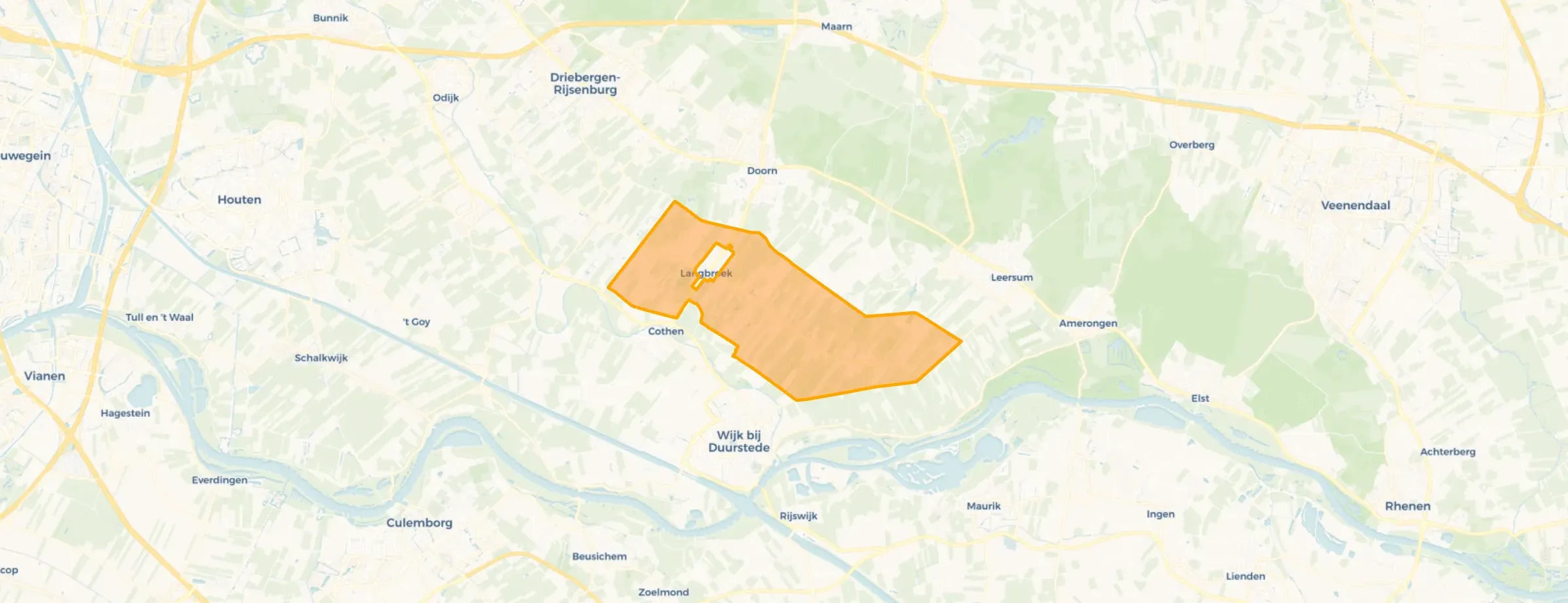 Buurt Buitengebied Langbroek, Langbroek
