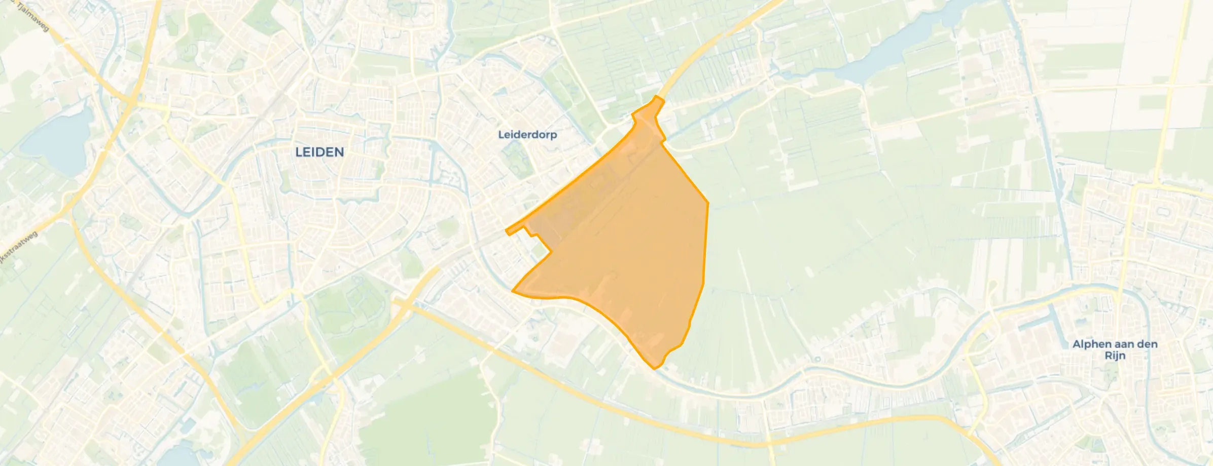 Kaart van Buitengebied