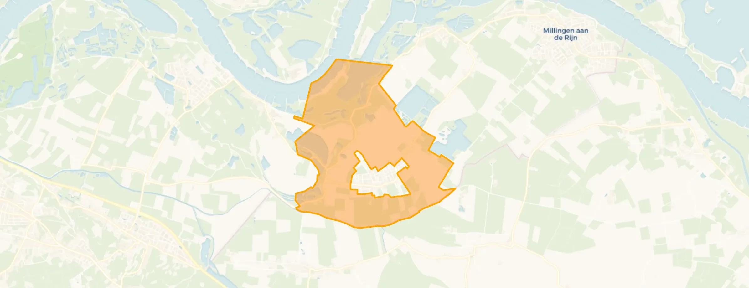 Kaart van Buitengebied Leuth
