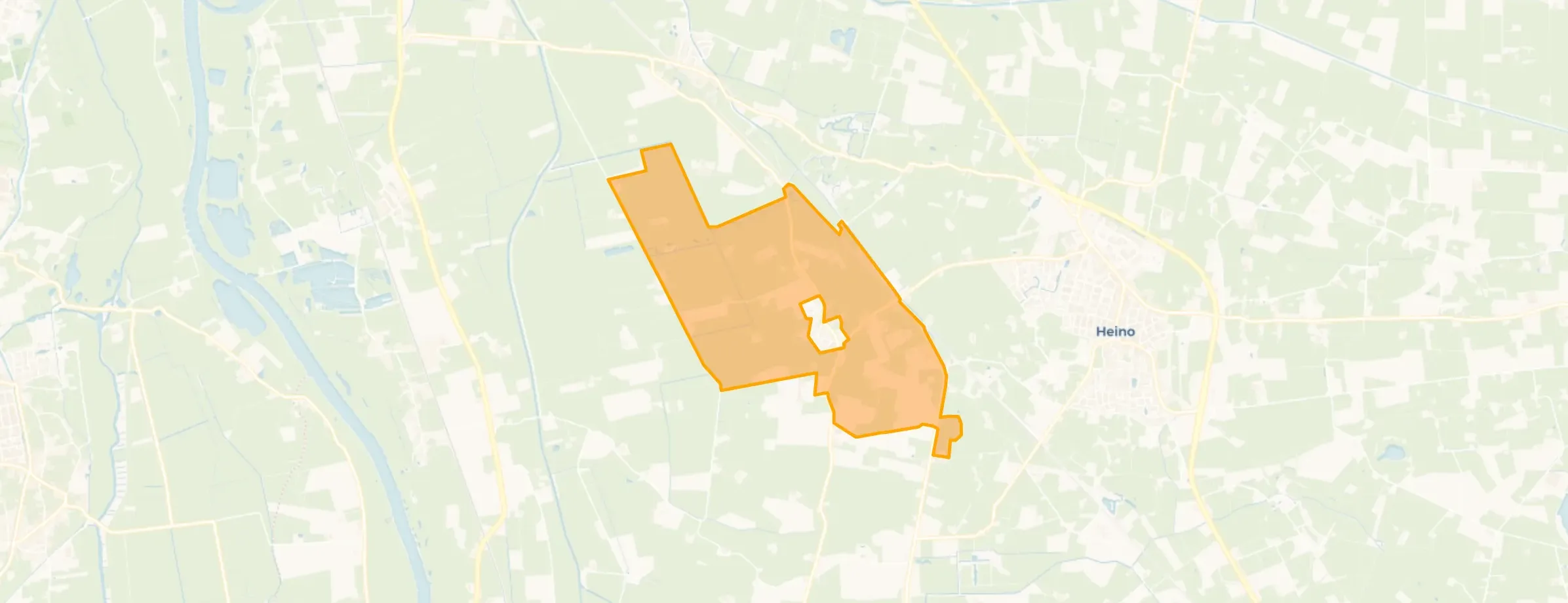 Kaart van Buitengebied Lierderholthuis