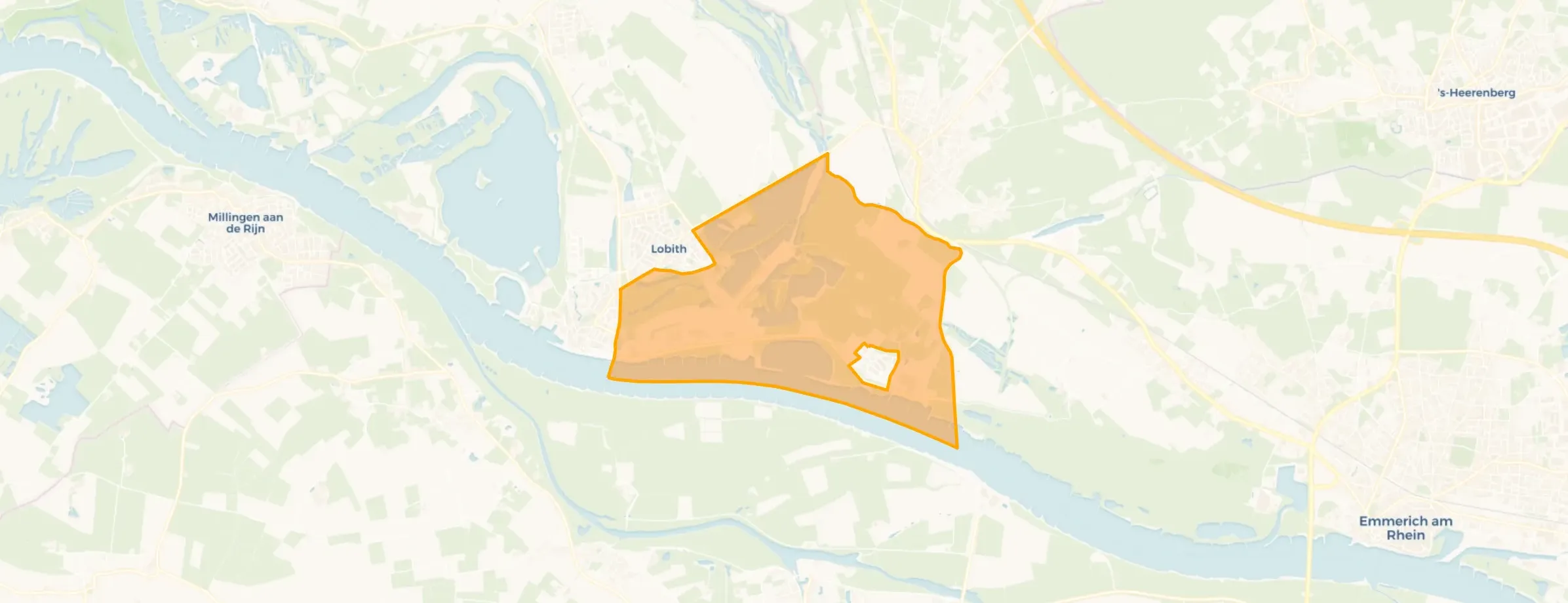 Buurt Buitengebied Lobith/Spijk, Lobith
