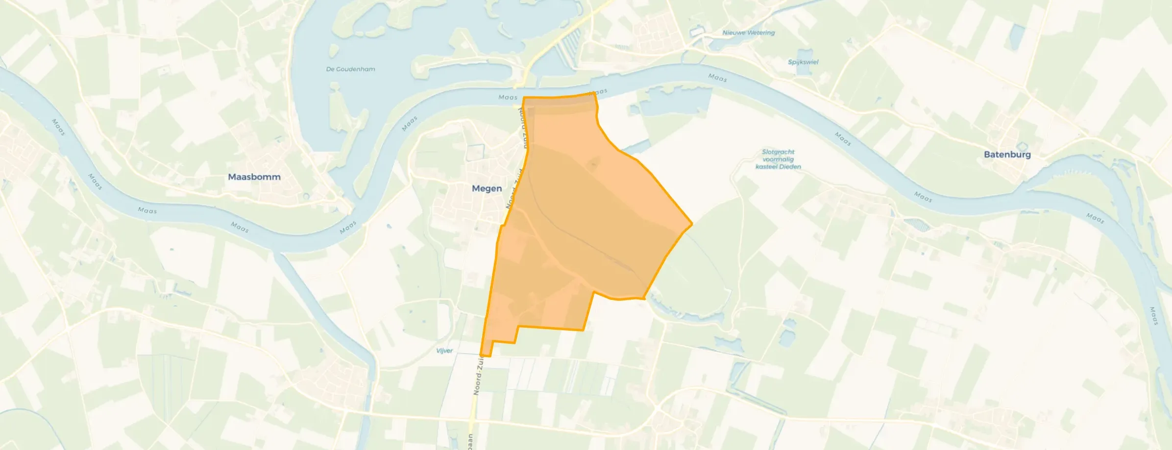 Buitengebied Maasakker