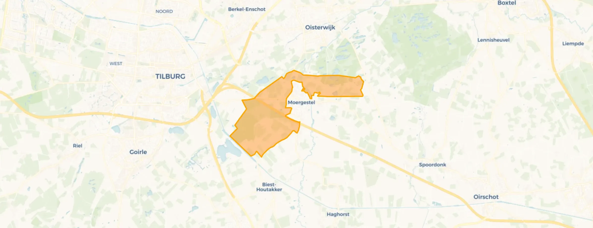 Buurt Buitengebied Moergestel Noord-West, Moergestel
