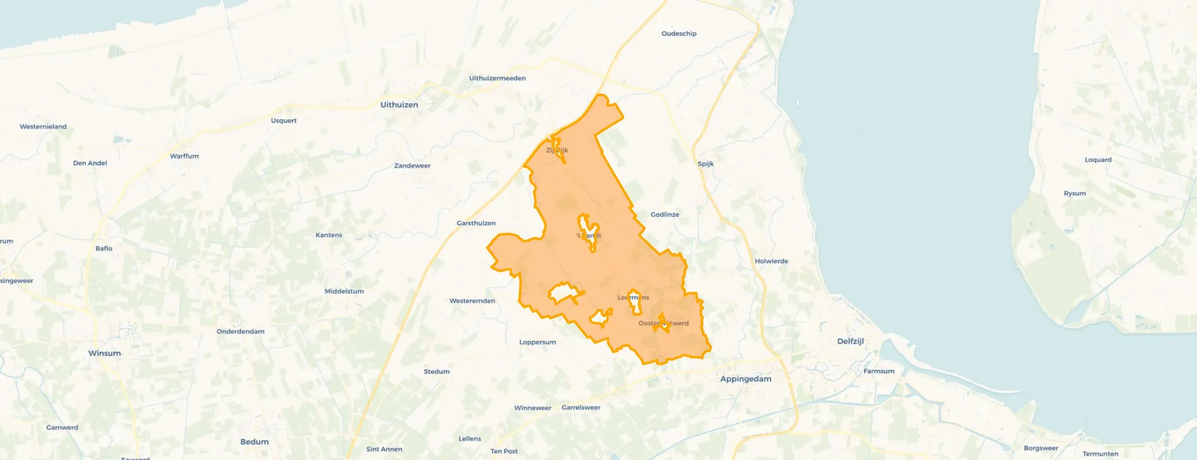 Buurt Buitengebied Noord-’t Zandt, 'T Zandt