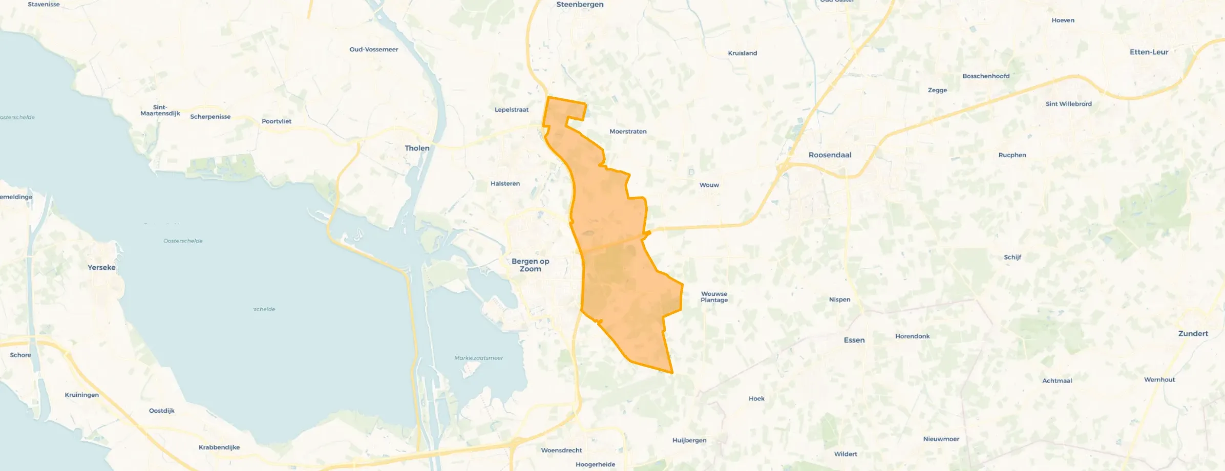 Buurt Buitengebied-Oost, Bergen Op Zoom