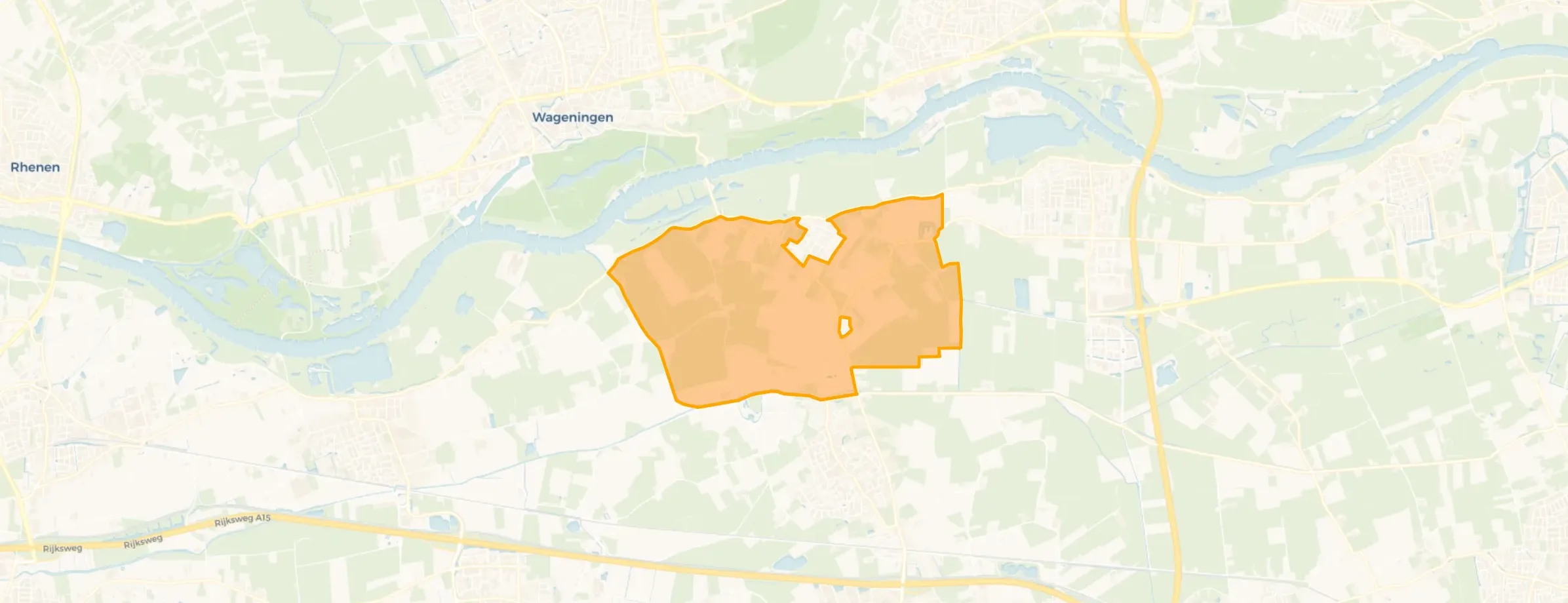 Kaart van Buitengebied Randwijk