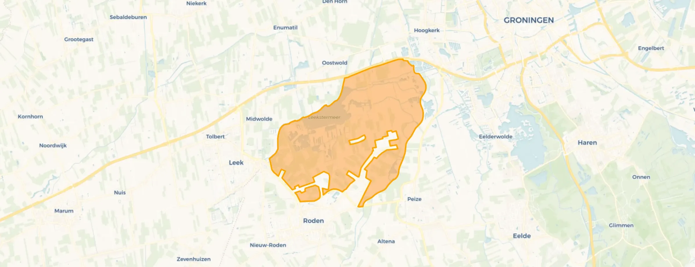Buitengebied Roden Noord