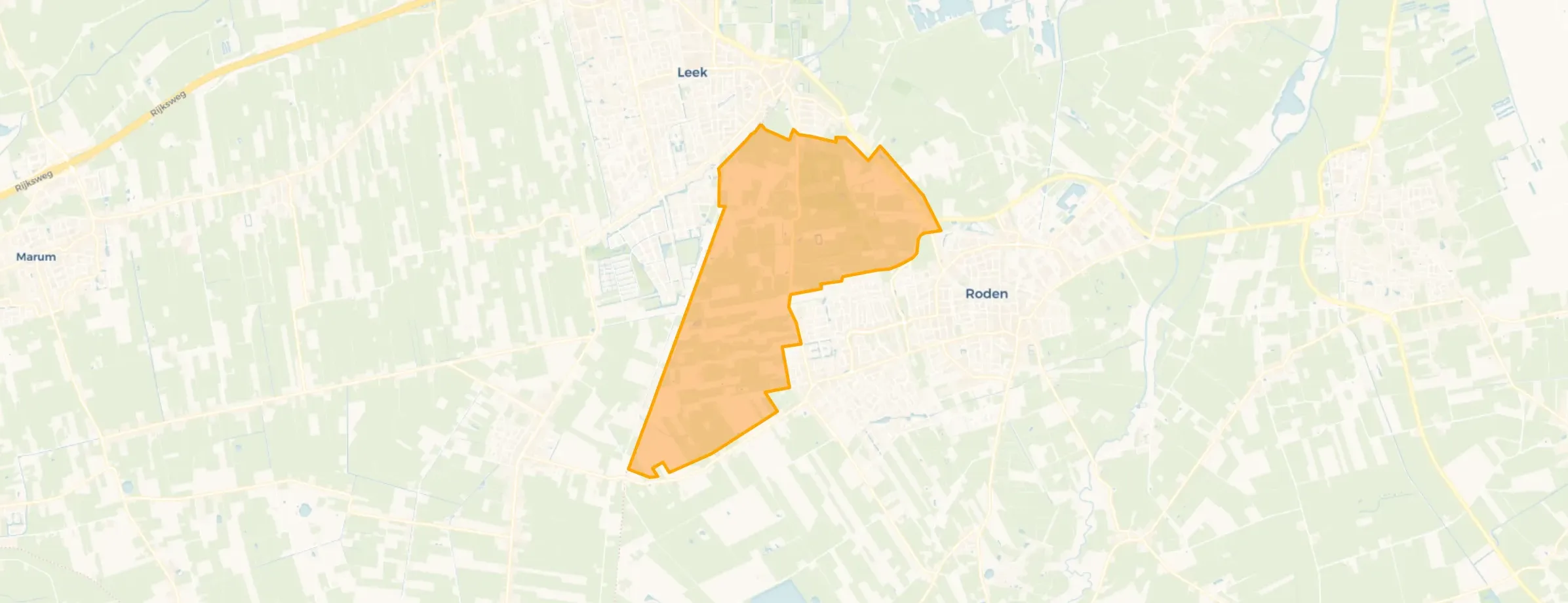Buitengebied Roden West