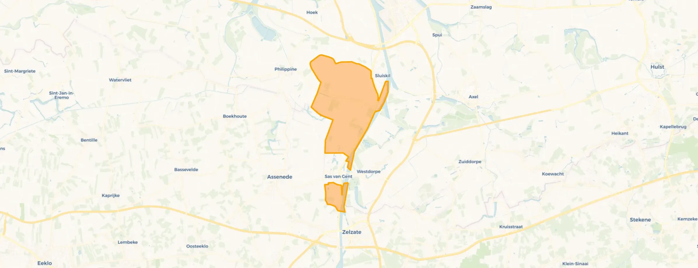 Buurt Buitengebied Sas van Gent, Sas Van Gent