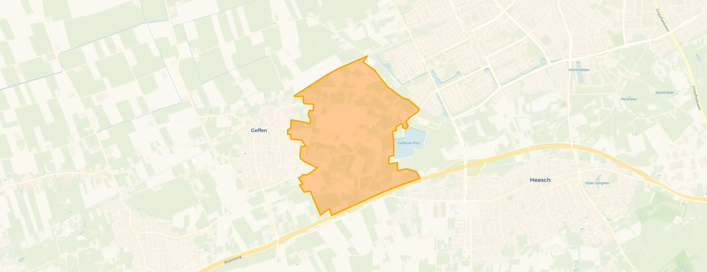 Buurt Buitengebied ten oosten van Geffen, Geffen