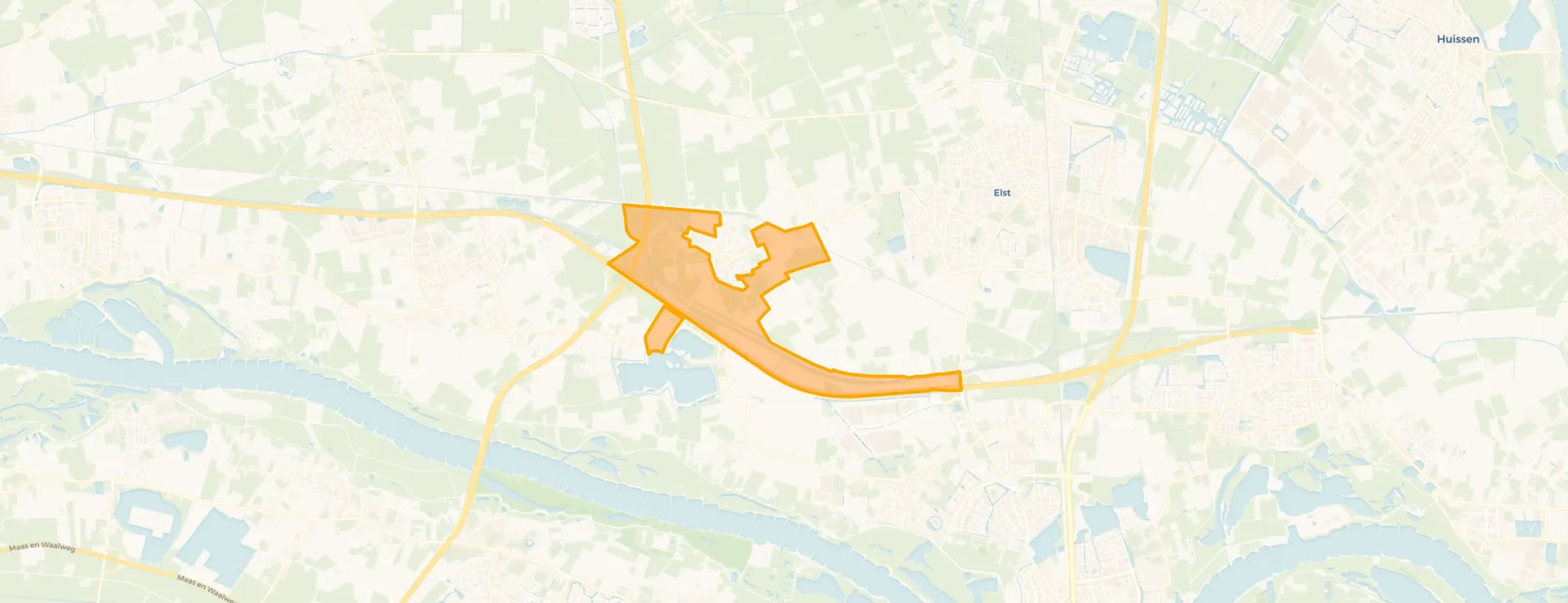 Buitengebied Valburg Zuid