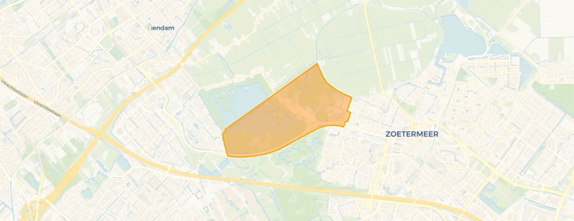 Kaart van Buitengebied-West