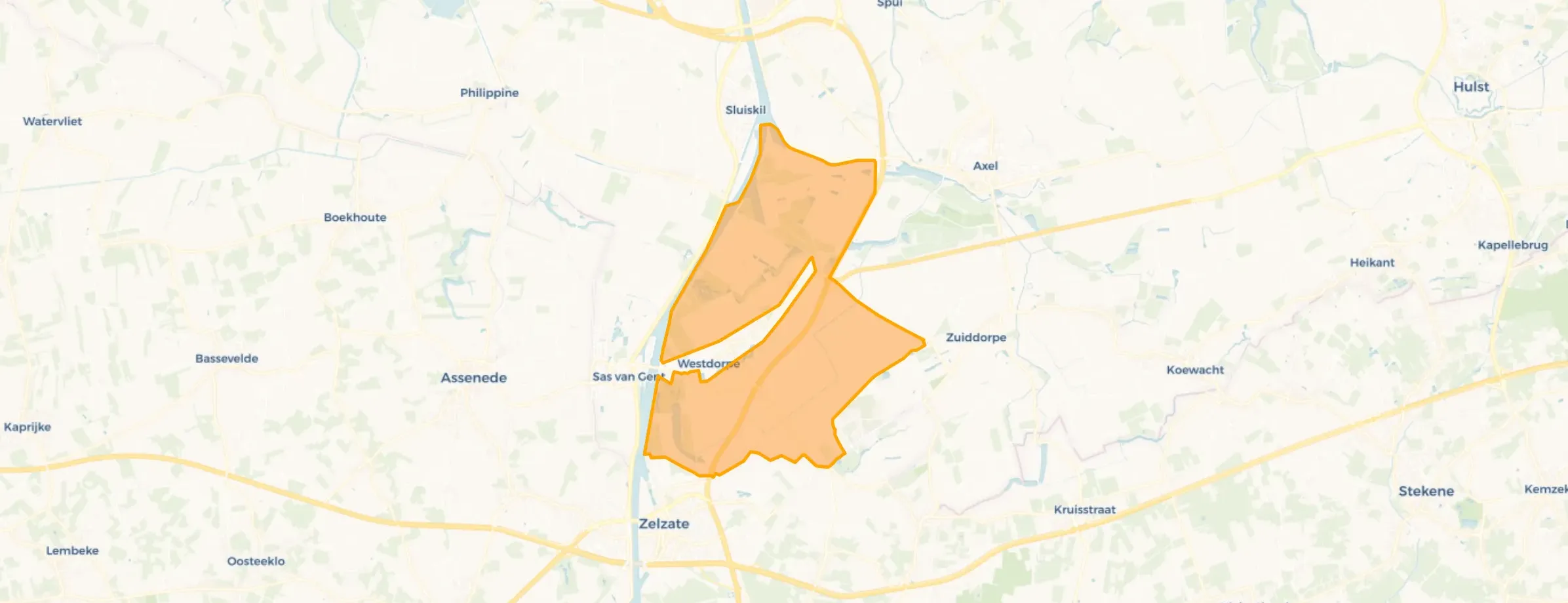 Buurt Buitengebied Westdorpe, Westdorpe