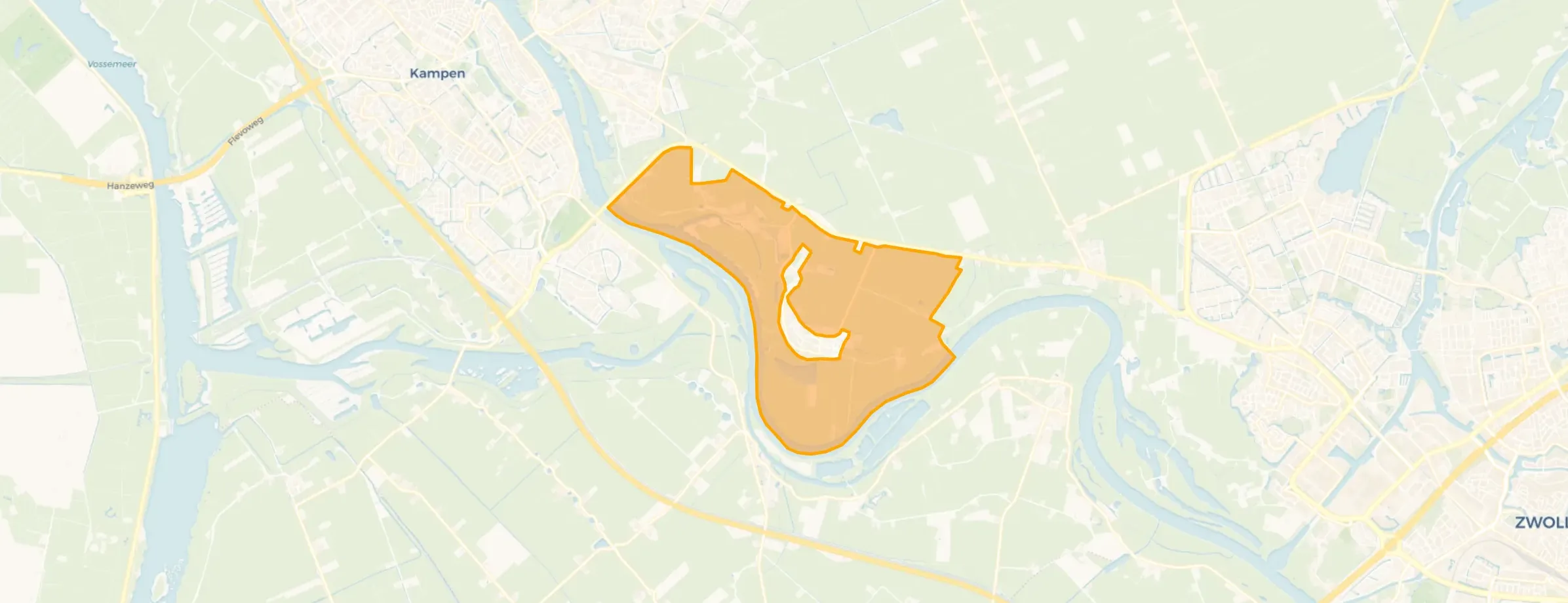 Kaart van Buitengebied Wilsum