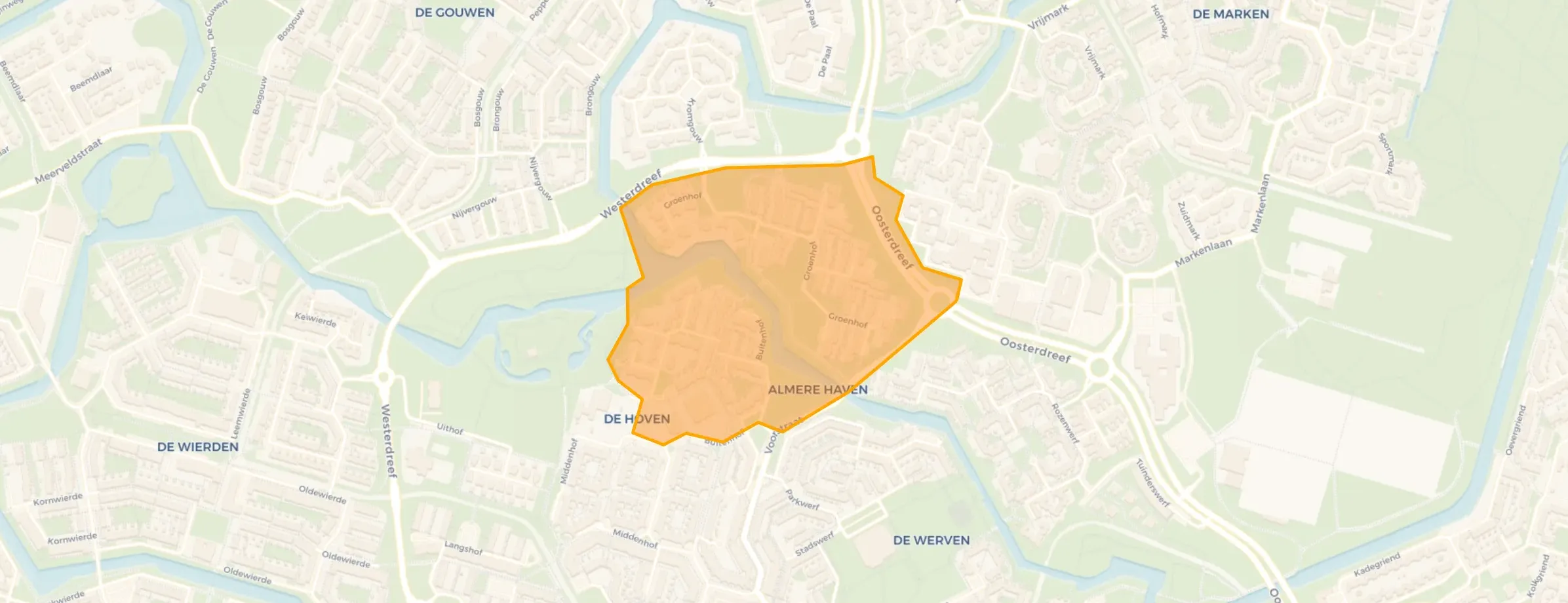 Buurt Buitenhof en Groenhof, Almere