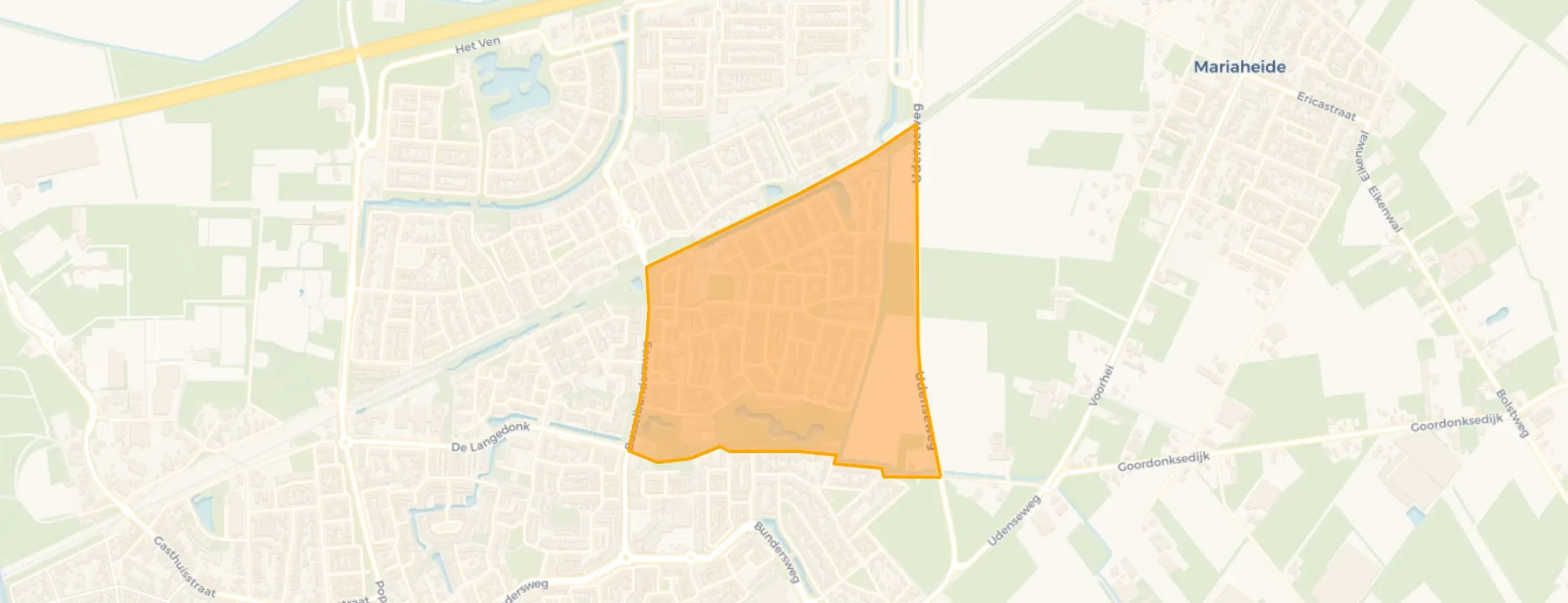 Buurt Bunderse Hoek Noord, Veghel