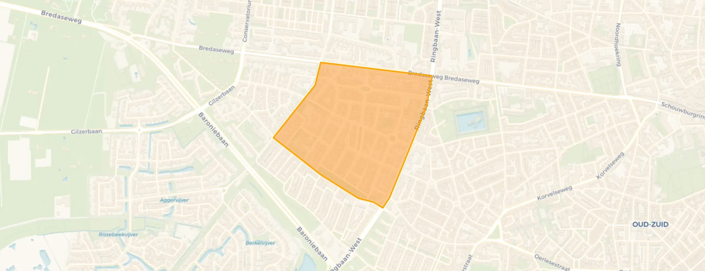 Kaart van Burgemeestersbuurt