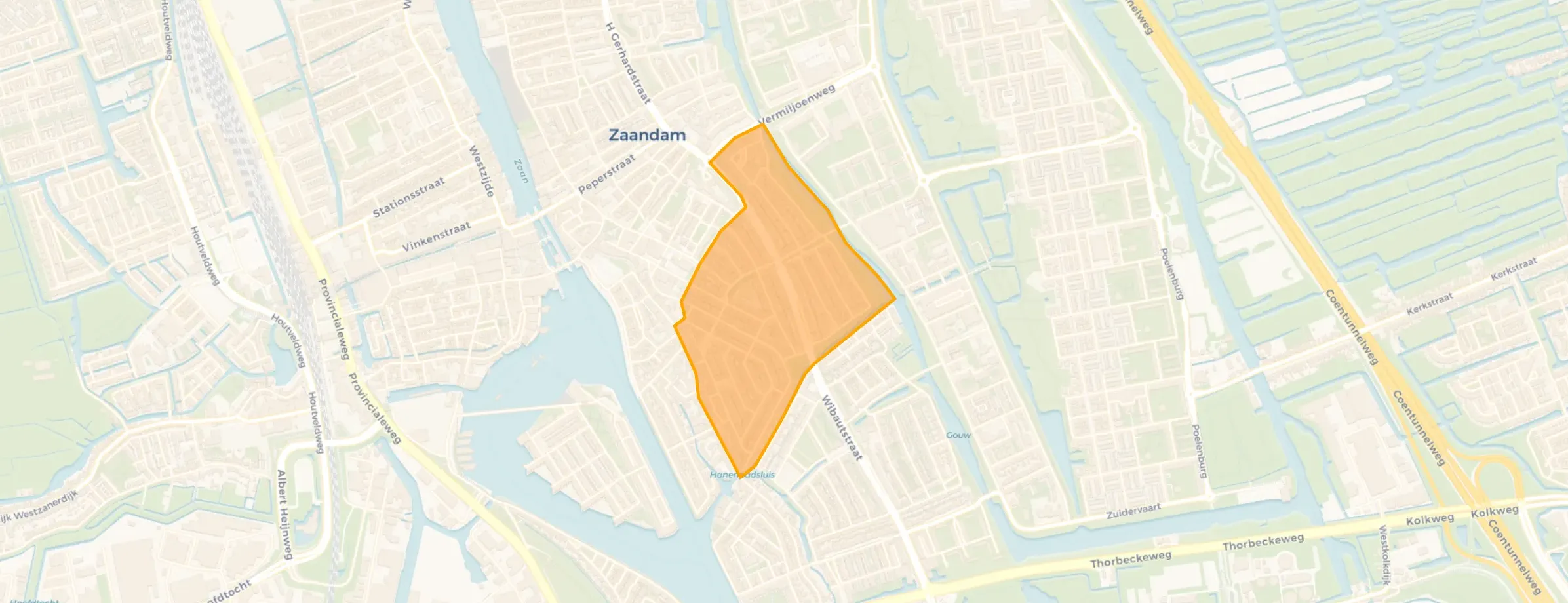 Buurt Burgemeestersbuurt, Zaandam