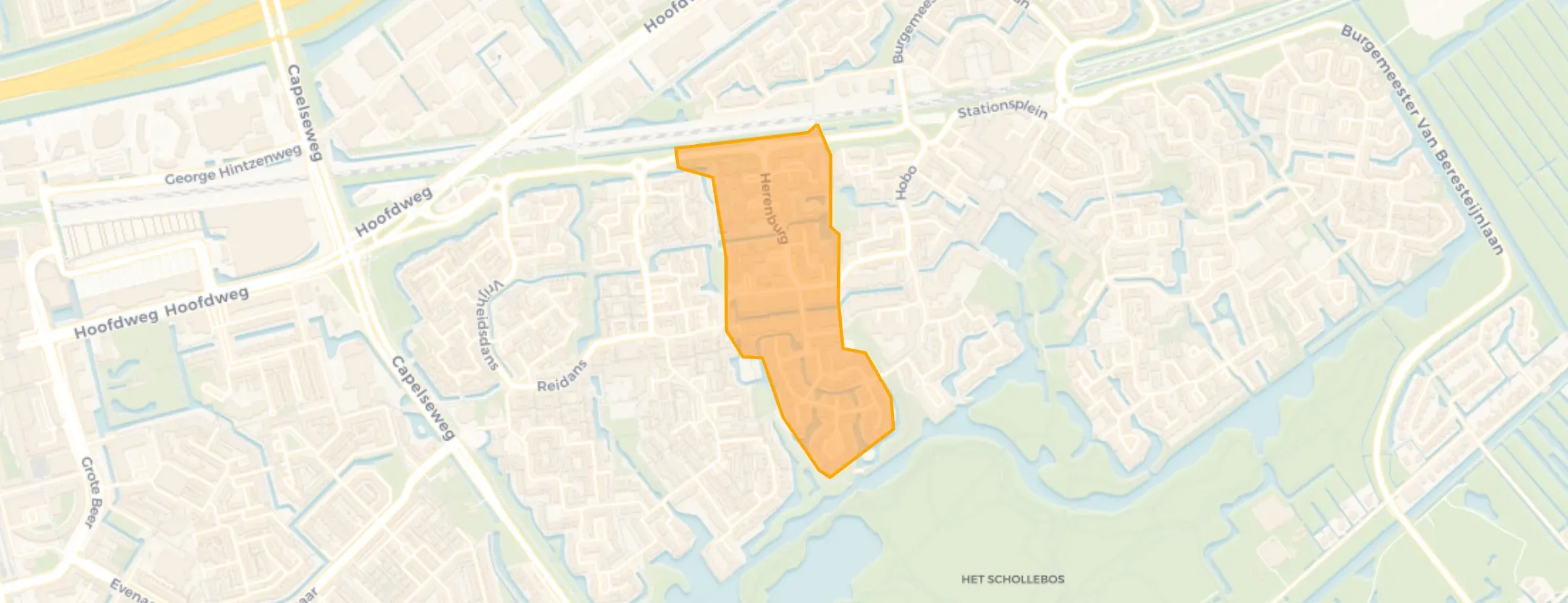 Buurt Burgenbuurt, Capelle Aan Den Ijssel