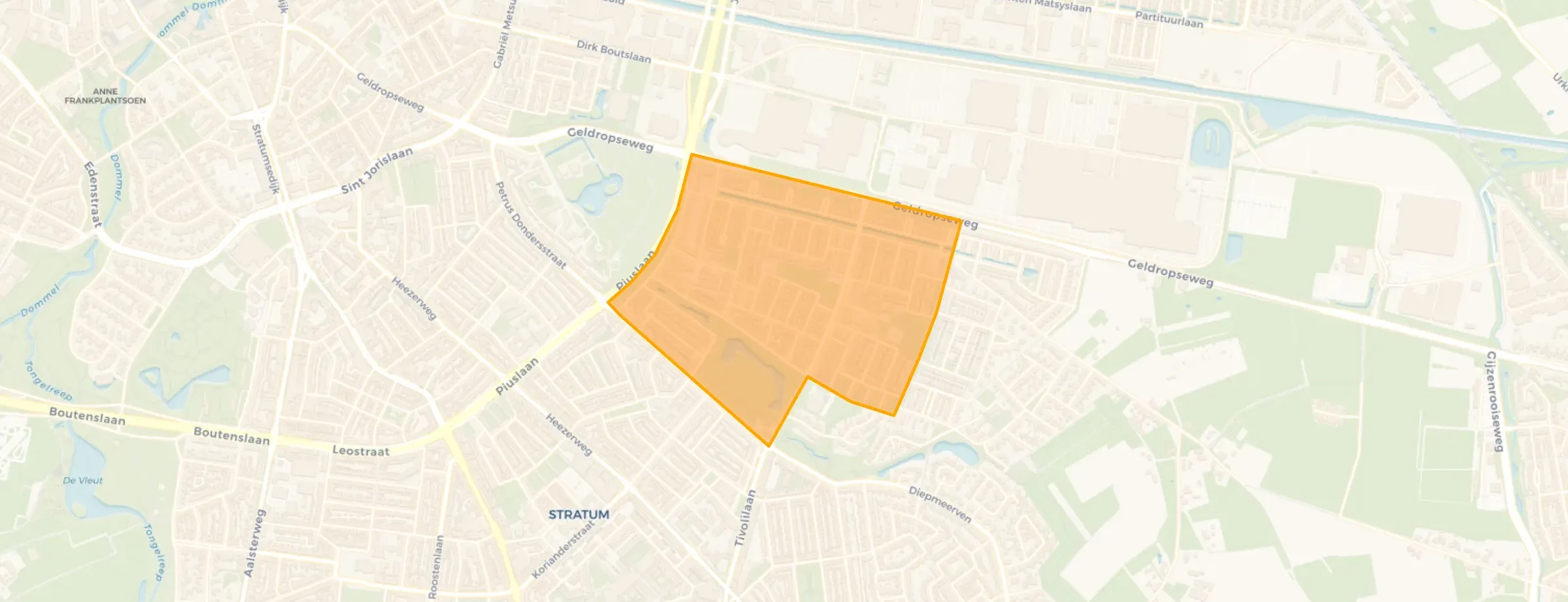 Burghplan in Eindhoven