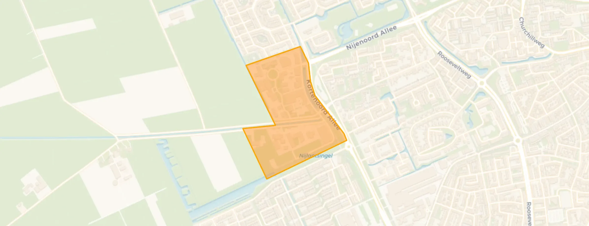 Kaart van Business & Science Park