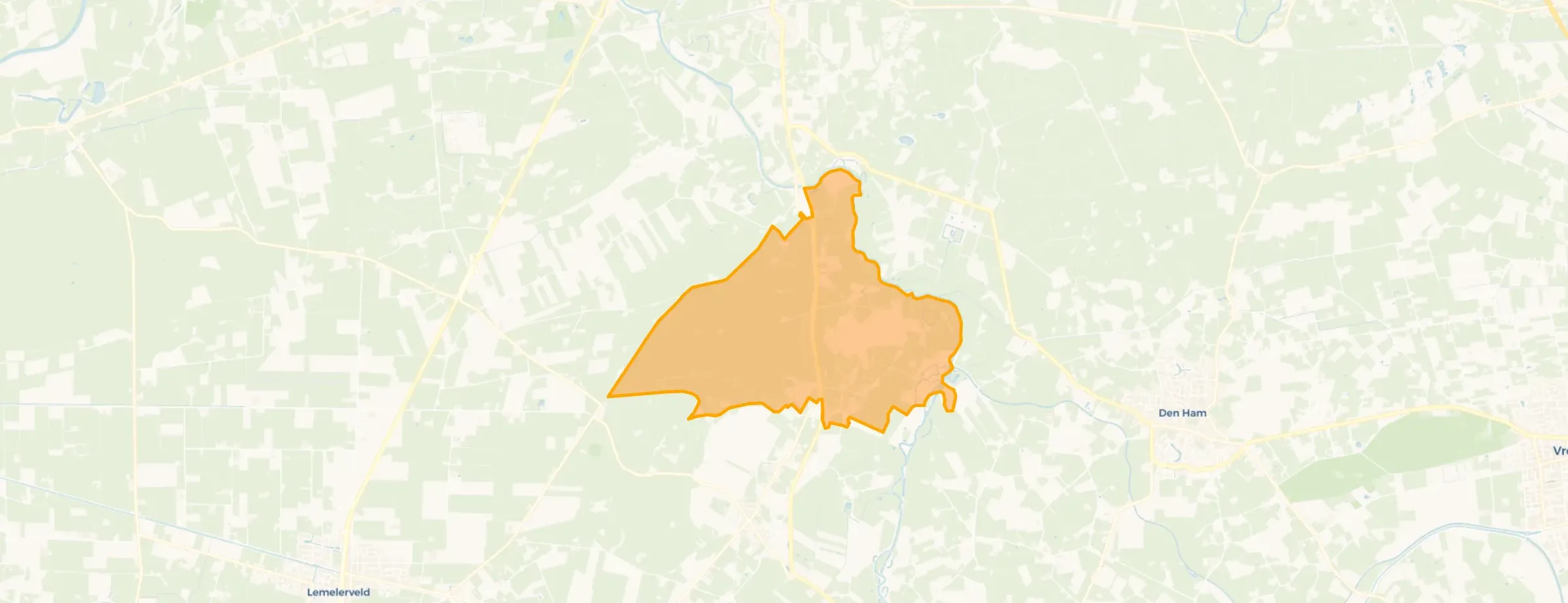 Kaart van Buurtschap Archem