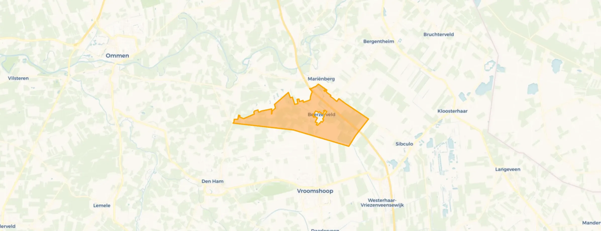Buurtschap Beerzerveld in Ommen