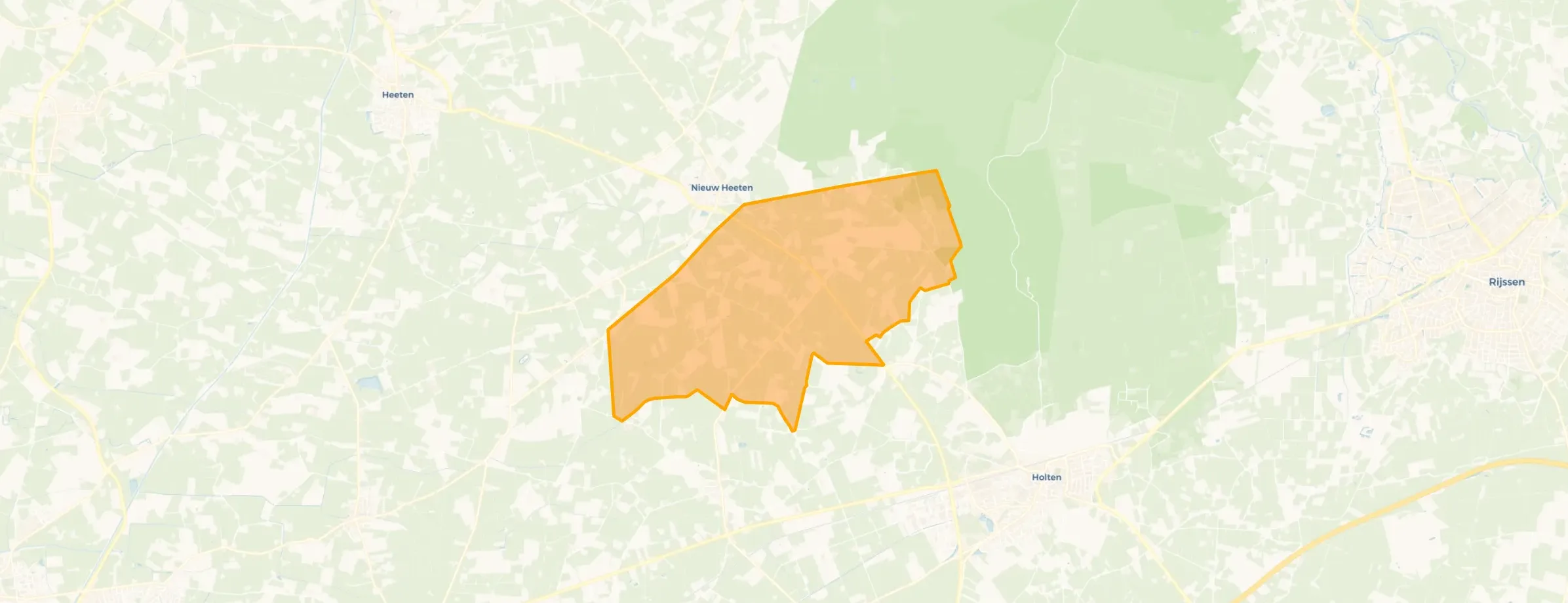 Kaart van Buurtschap Espelo