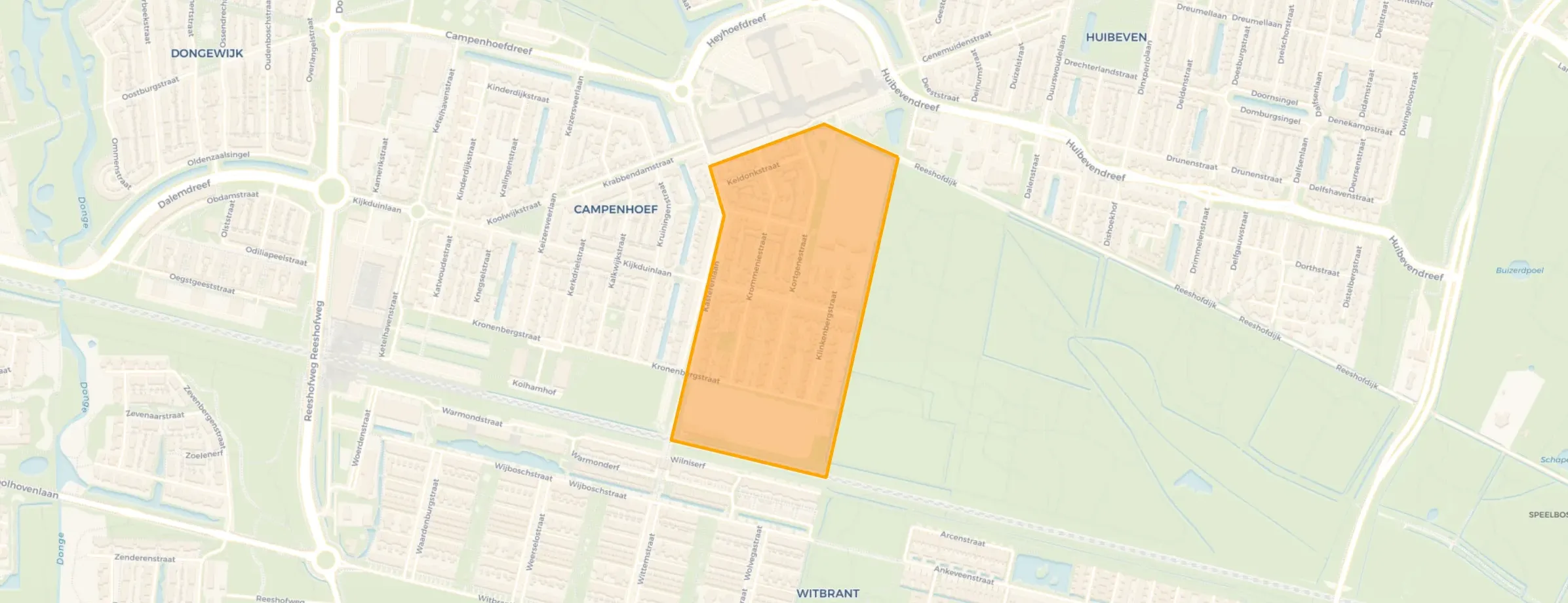 Buurt Campenhoef Oost, Tilburg