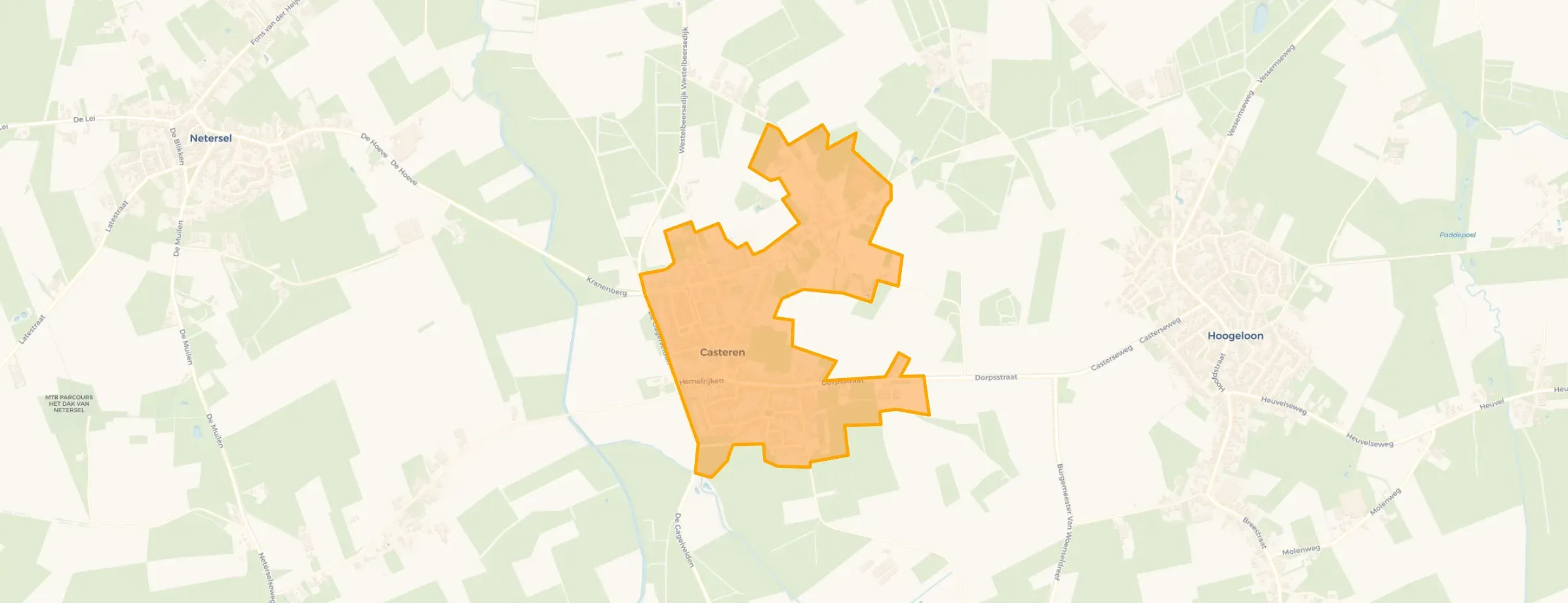 Buurt Casteren, Casteren