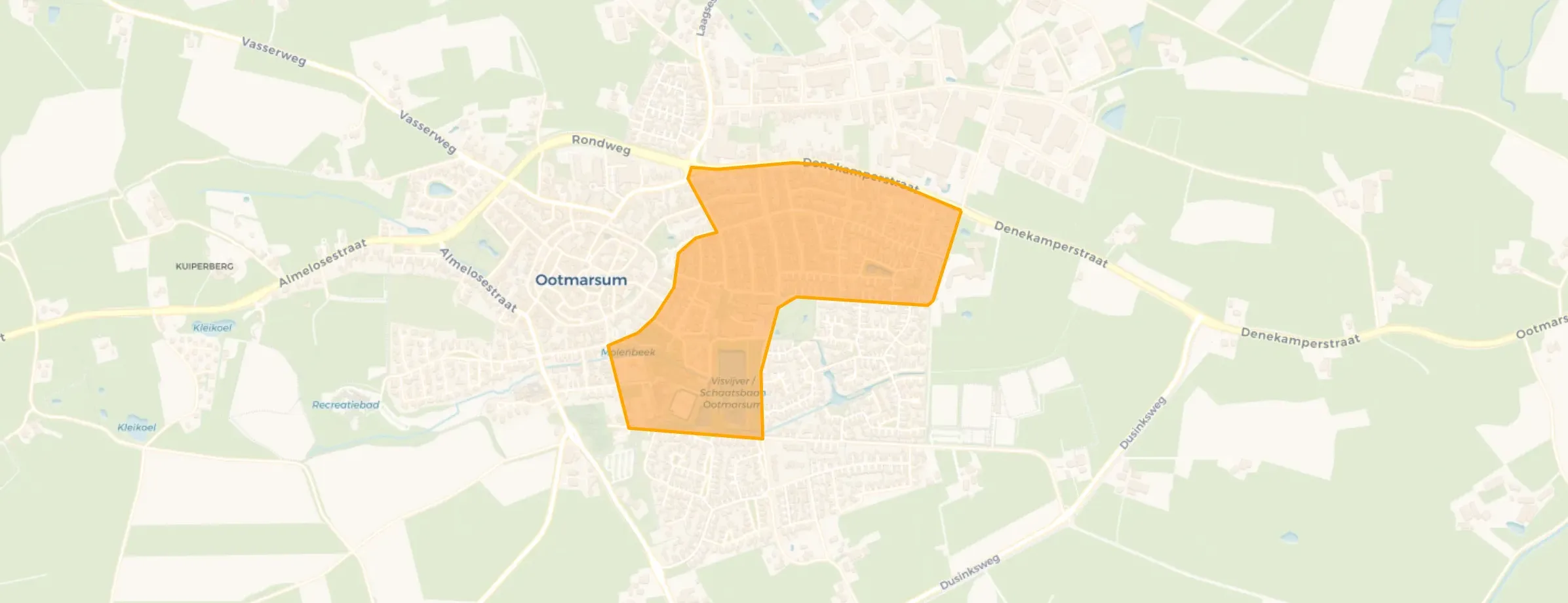Kaart van Cellenkamp Palthenkamp