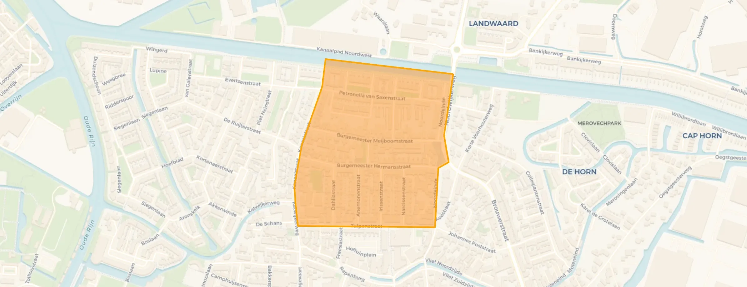 Buurt Centrum-Noord, Rijnsburg