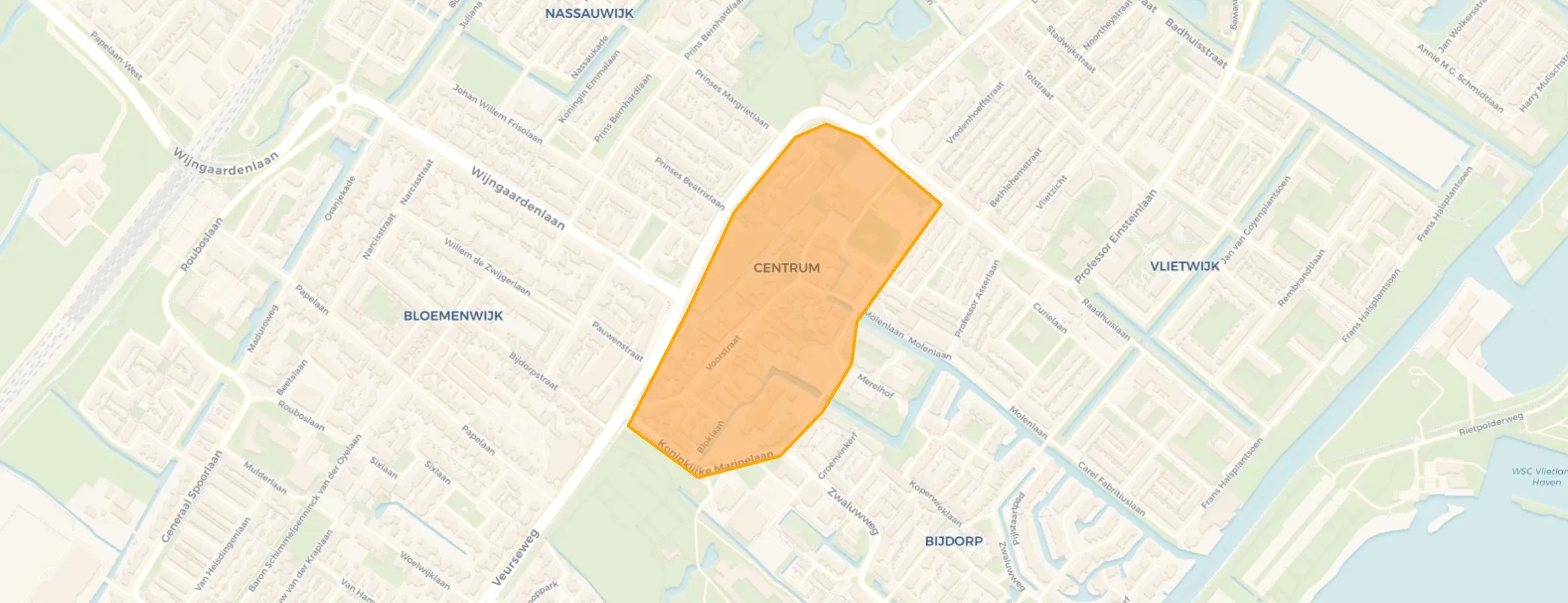 Centrum in Voorschoten