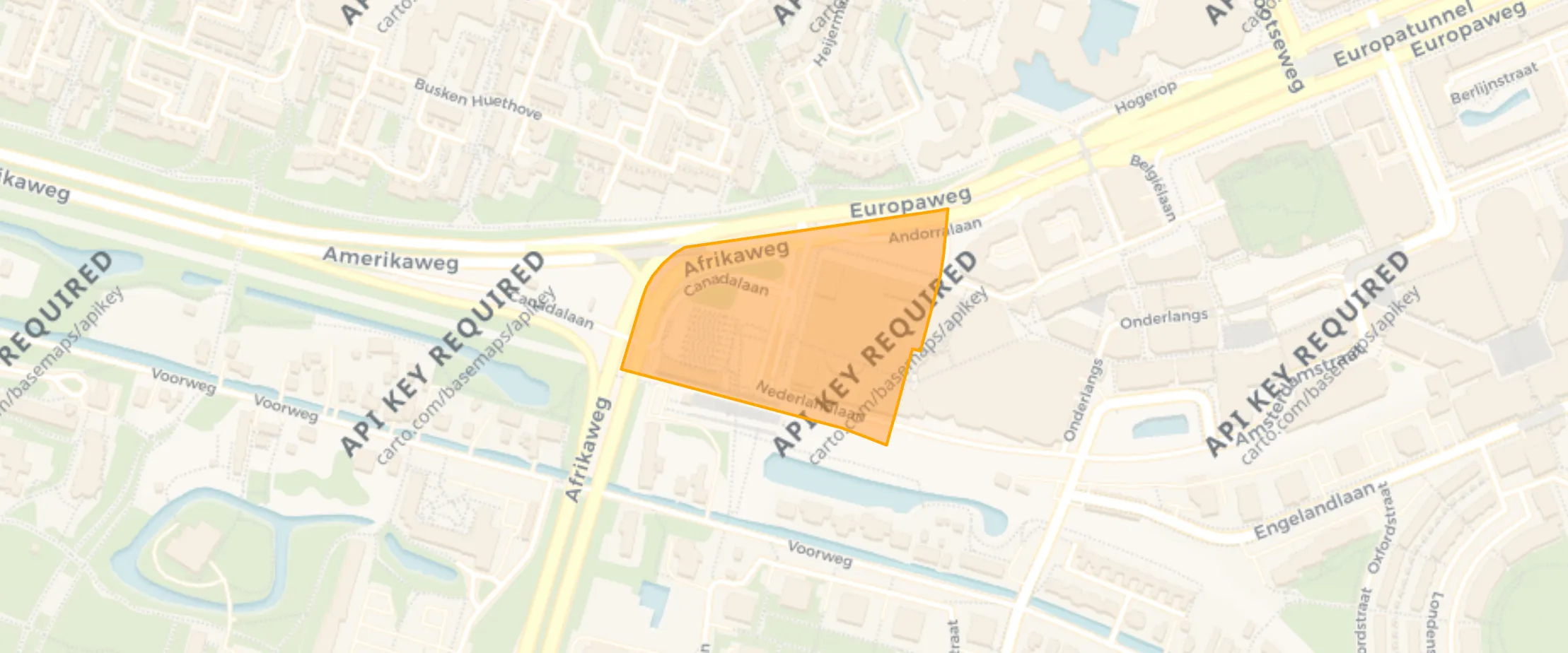 Map of Centrum-West