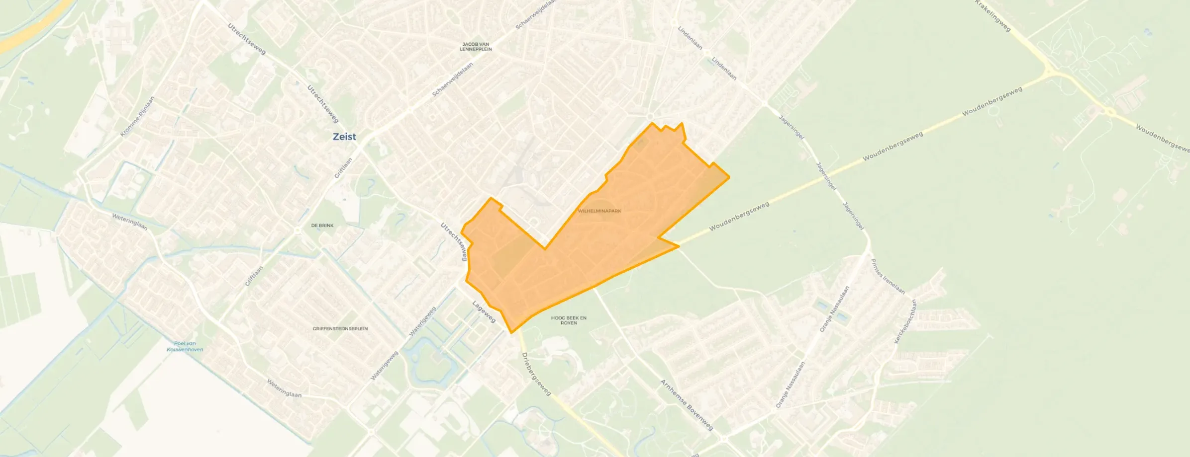 Buurt Centrumschil-Zuid, Zeist