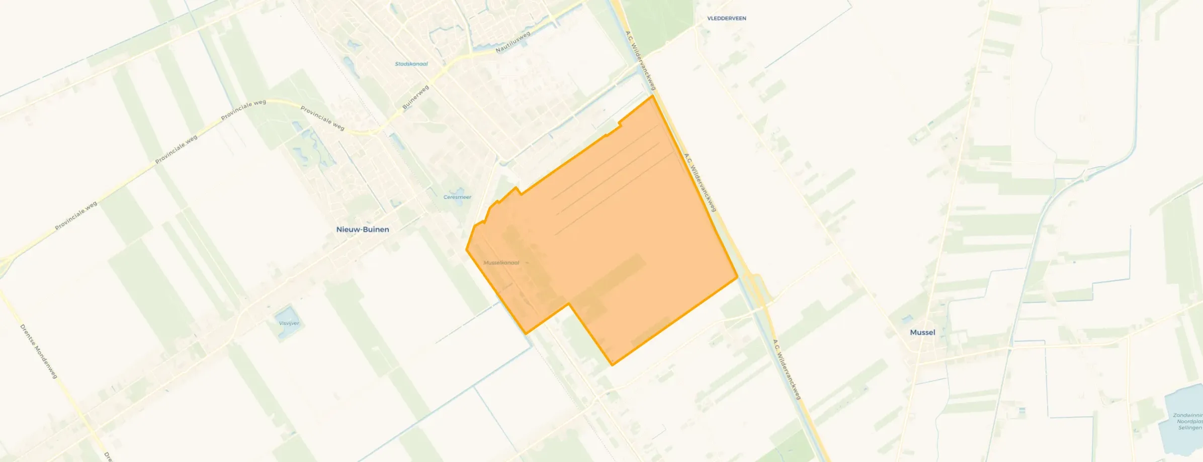 Kaart van Ceresdorp