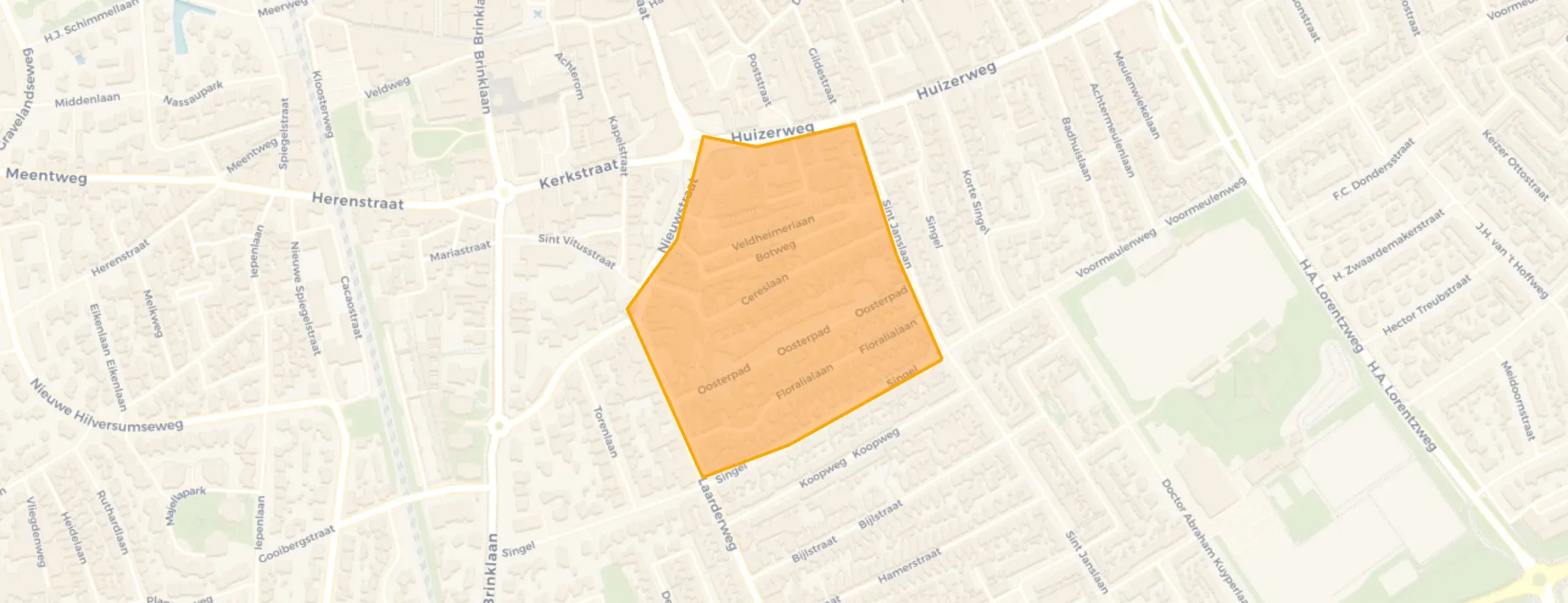 Buurt Cereslaan, Bussum