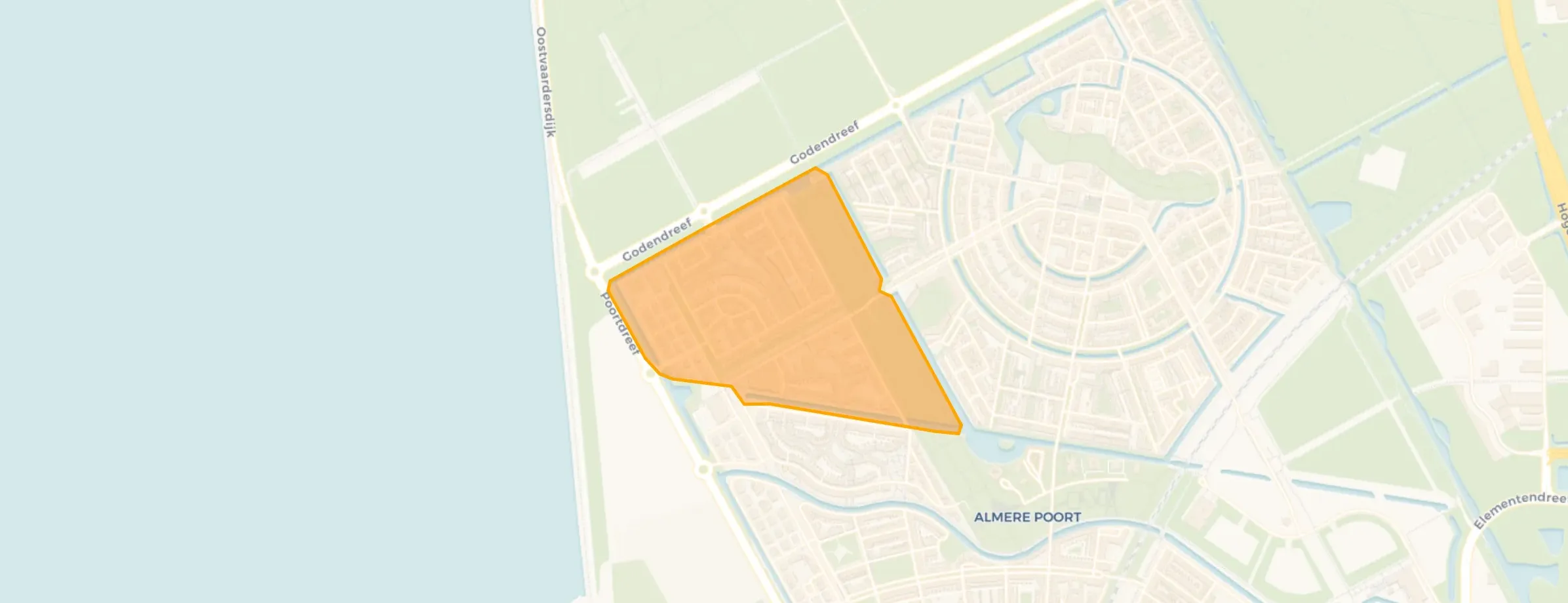 Buurt Columbuskwartier Noord, Almere