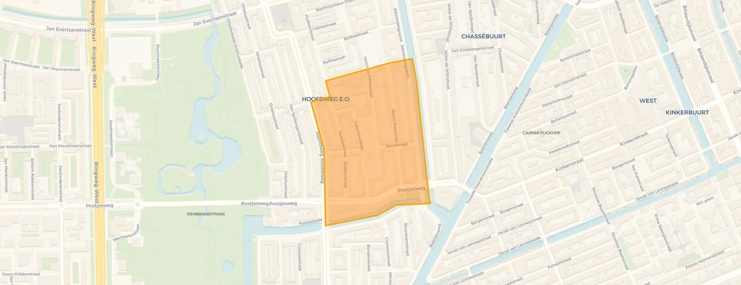 Buurt Columbusplein en omgeving, Amsterdam
