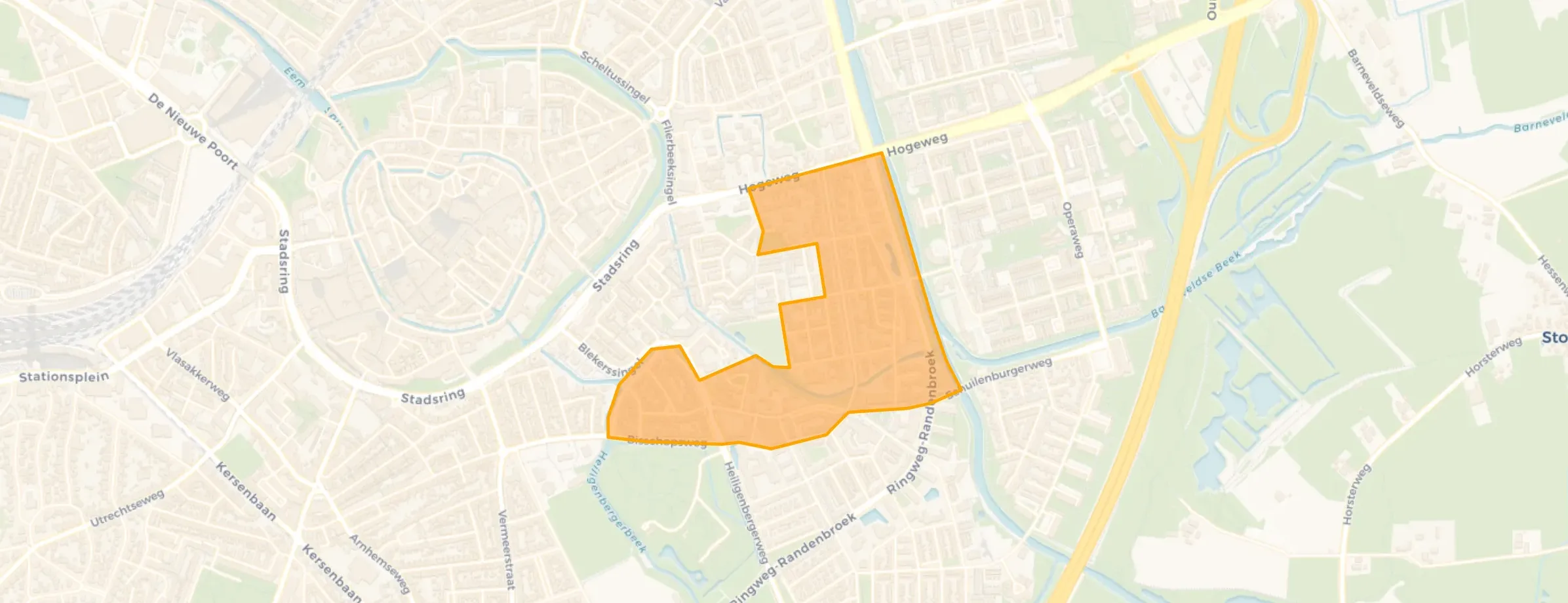 Buurt Componistenbuurt-Noord, Amersfoort